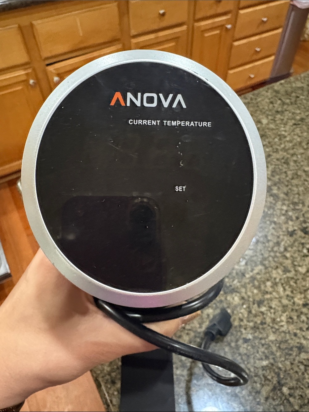 Anova Precision Cooker Sous Vide Immersion Circulator - Black/Silver